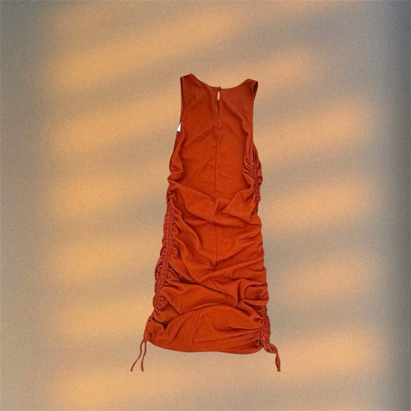 Rust Color Dress - Picture 2 of 3